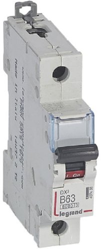 Выключатель автоматический Legrand DX3-E 6000 1п 63А B 10кА фото Выключатель автоматический Legrand DX3-E 6000 1п 63А B 10кА картинка